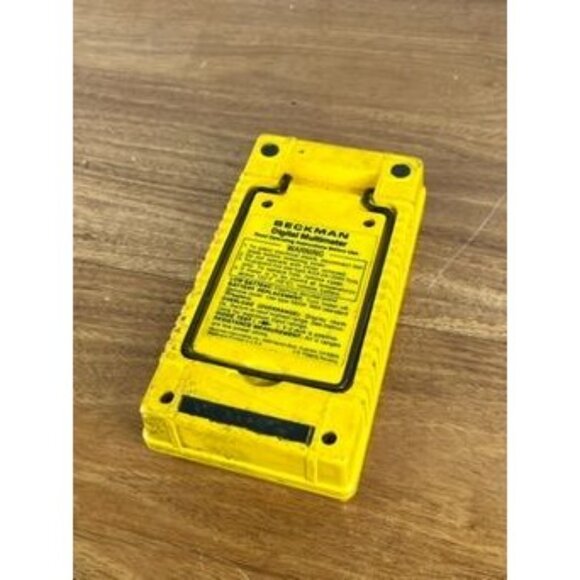 Beckman Industrial Digital Multimeter HD100 Made In USA NO CABLES - Picture 8 of 9